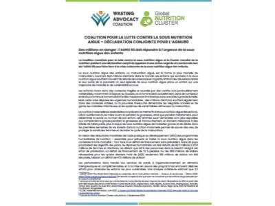 WAC GNC Joint Statement on Wasting UNGA80 FR
