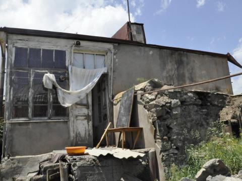 Global poverty, house in Armenia