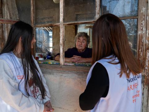 Families visit in Vardenis