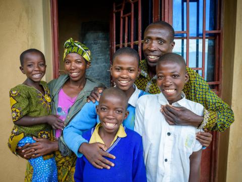 Family from Uganda