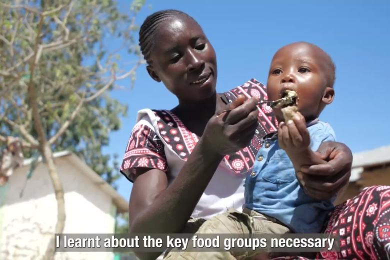 Nutrition and health project Improves the well-being of children and pregnant women