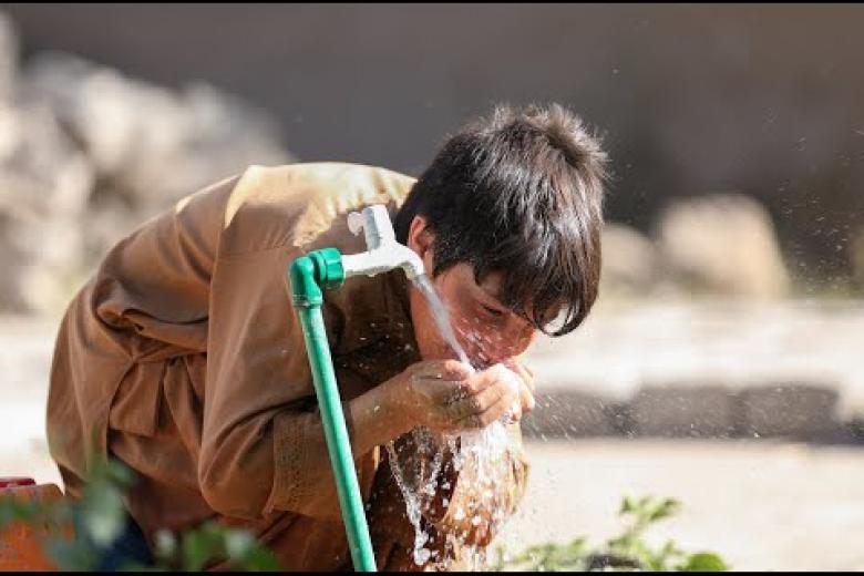 Earthquakes destroyed their water, you helped give it back!