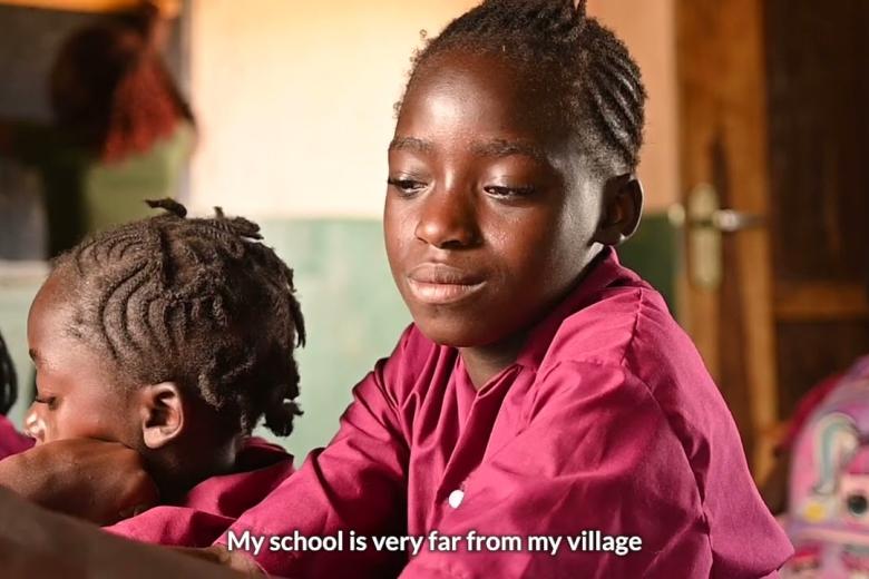 Promoting Girls education through bicycles