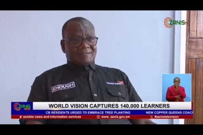 World Vision Zambia reaches 140,000 children in school in 2024