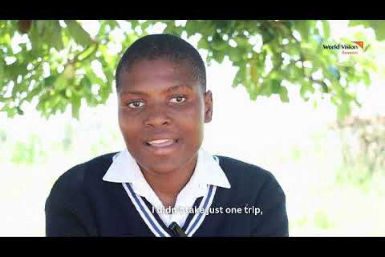 A New Dawn: Nokukhanya's Life Transformed through World Vision Supported Water Project.