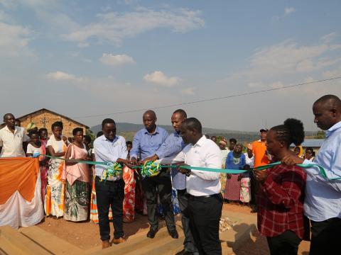 WASH water supply system launch 