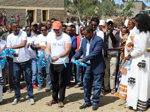 WaSH inaguration in Tigray region, Ethiopia.