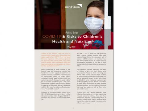 COVID-19 Policy brief cover image