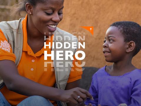 COVID-19 Hidden Hero Logo