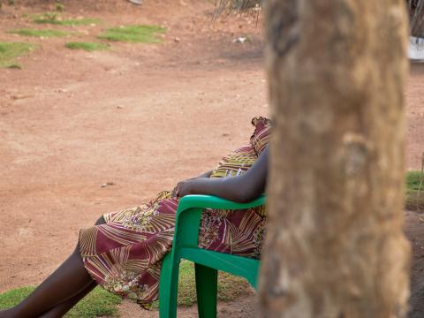 Teenage pregnant girl in Bidibidi