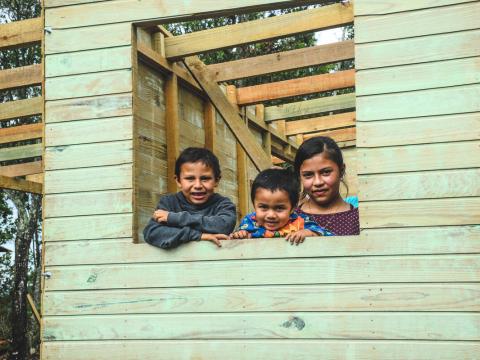 Sponsored child in Honduras receives a home