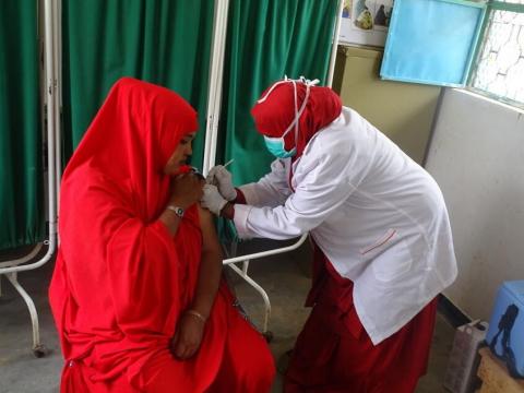 Somalia tetanus vaccines