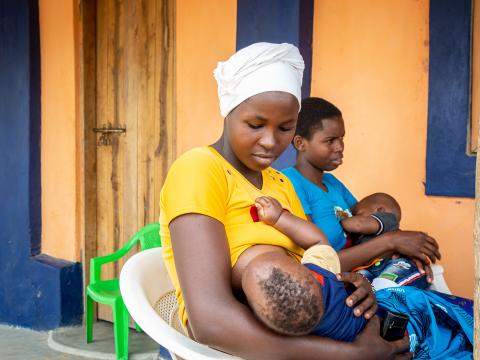 World Vision Uganda AIM Health Plus Project Busia Breastfeeding Week 2021