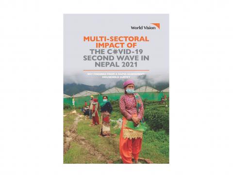 Multi-sectoral impact of the COVID-19 second wave in Nepal – 2021 cover