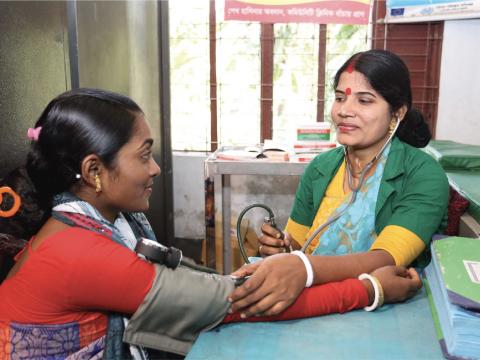 Audio bangles improving nutrition in south west Bangladesh