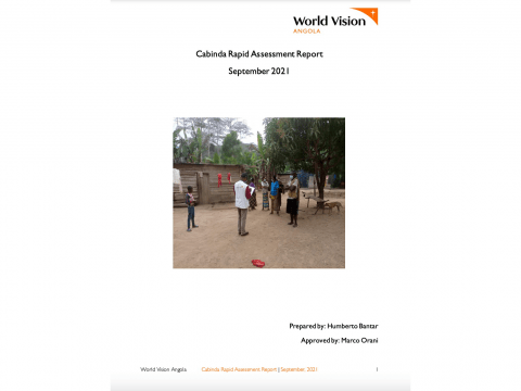 Needs assessment session in Cabinda