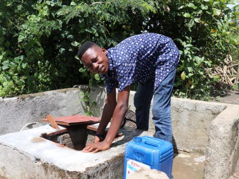 Searching for water has become more common in Tejan's community due to climate change