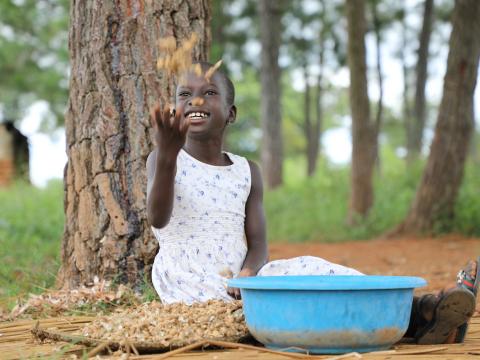 World Vision Uganda education learning skills