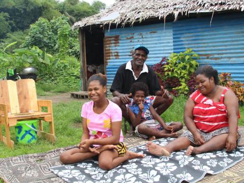 Shirly enjoys safe, independent and dignified access to the bathroom thanks to inclusive WASH programming in Vanuatu