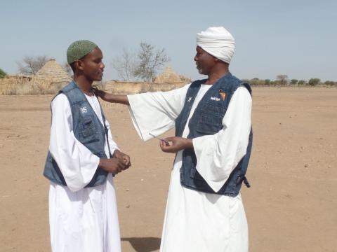 Local religious leaders trained by World Vision to promote peace in South Dafur