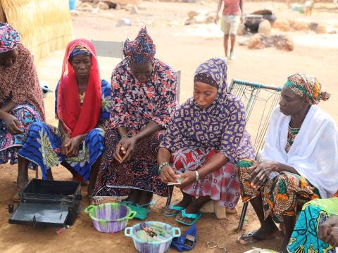  womens in Saving Group Activities