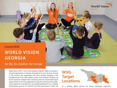 country brief, georgia, World Vision Georgia