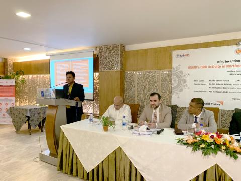 USAID's DRR Activity officially launches in Bangladesh
