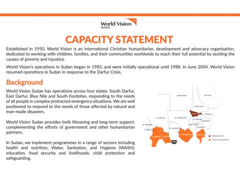 Sudan Capacity Statement