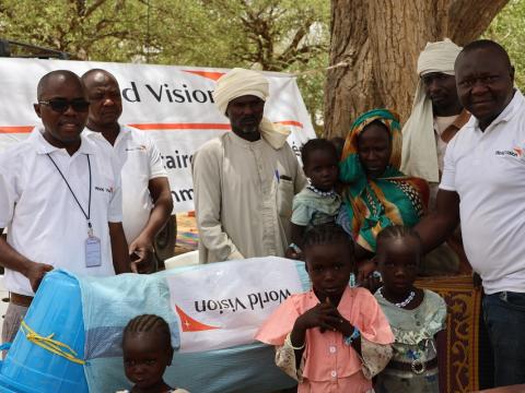 The World Vision Chad IPD is pleased that the organization is assisting these extremely vulnerable people.