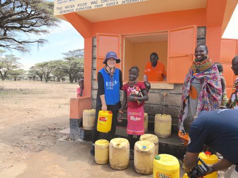 The Daaba Water Project, implemented by World Vision and funded by the Korea International Cooperation Agency (KOICA) in Isiolo County, Kenya, is set to transform the community's access to clean and safe water. This vital initiative will bring about positive change and improvements in the lives of the people. ©World Vision Photo/Sarah Ooko.