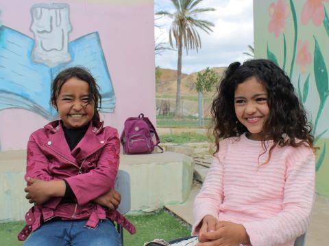 Palestinian children in Jenin - World Vision