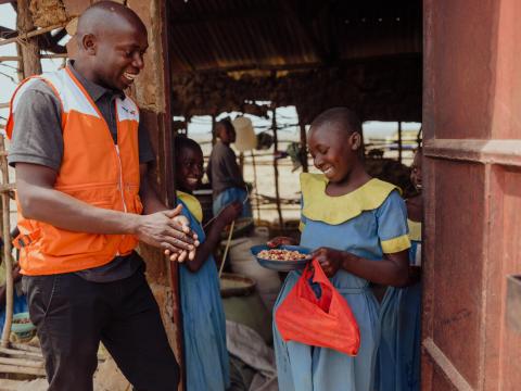 school feeding bamba