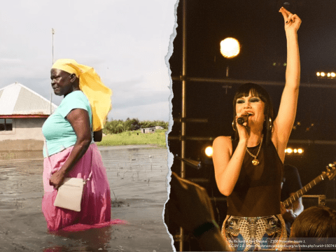 Flooding in Kenya and Jessie J