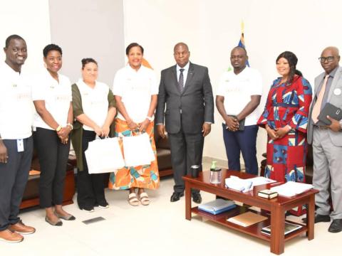 Audience avec le Président de la République Centrafricaine.