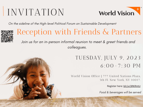 Invitation with text