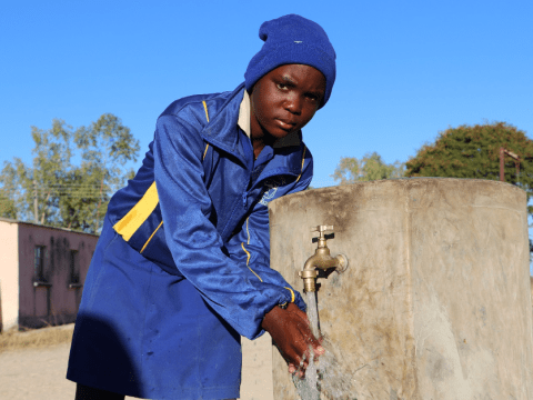 A piped water system marks the genesis of a nutritional garden at Mhangami Primary School in Shurugwi 