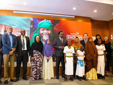 World Vision Somalia has officially launched the ENOUGH Campaign 