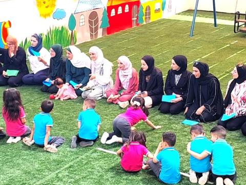 Positive Parenting training in the West Bank