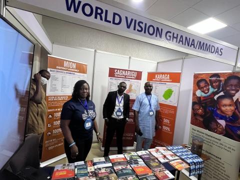 World Vision Ghana Staff at the 2nd Baobab District WASH Awards