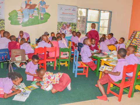 Children in the community library