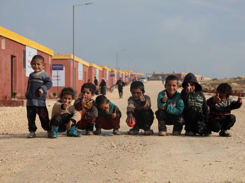 Children smiling