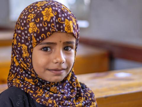 School girl from Yemen