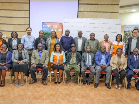 Participants at the second Restore Africa stakeholders' feedback forum held on December 5, 2024, in Nairobi, Kenya. © World Vision Photo/Felix Pilipili