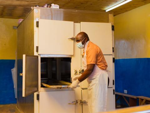 Masho Mwenefumbo, clinician in-charge at Kaweche Health Center