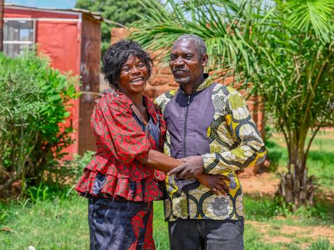 Pastor Jonathan with his wife Brigitte