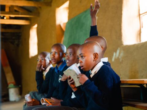 Children Participating in debate