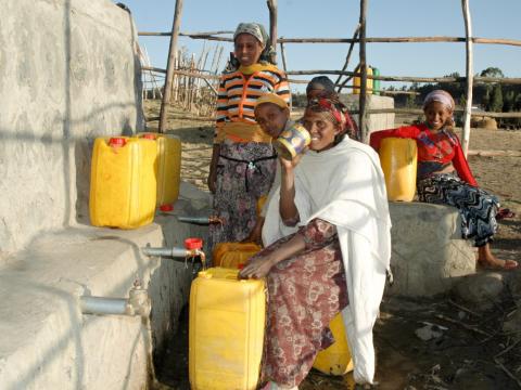 water spring development