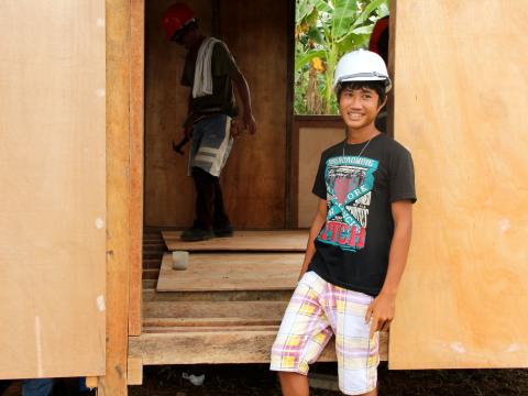 World Vision Opens A Door For A Teenage Orphan After Haiyan