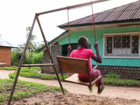 Ngalula, 12, was forcibly recruited into militias in Kasai Central and is desperate to go back to school.