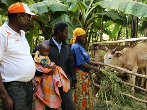 Eric' family beneficiary of cash transfer 